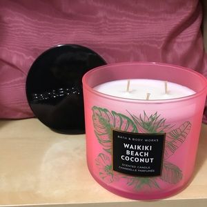 Waikiki Beach Coconut 3 Wick Candle